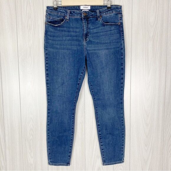 Pistola | High Rise Dark Wash Skinny Jeans Size 32 - Picture 1 of 8